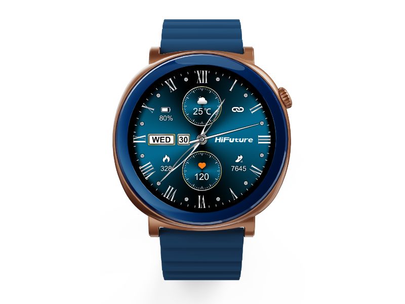 HiFuture Aurora Blue Smartwatch