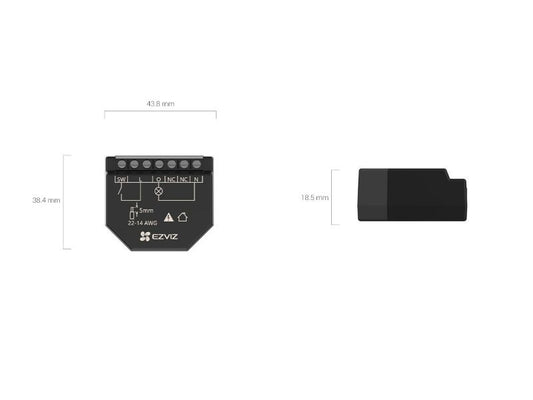 Ezviz Smart Home Wi-Fi Relay T35WM Powered by your Voice (T35WM)