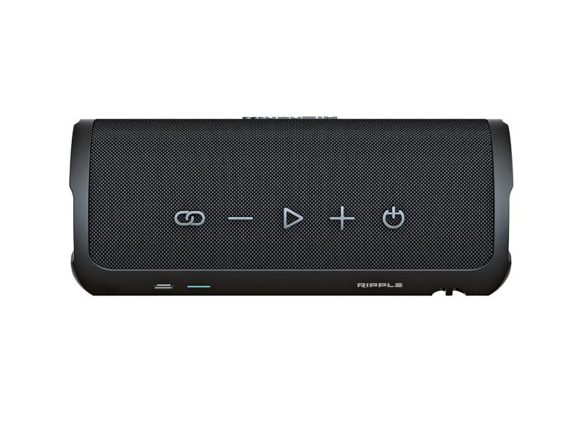 HiFuture Ripple Black Portable Bluetooth Speaker