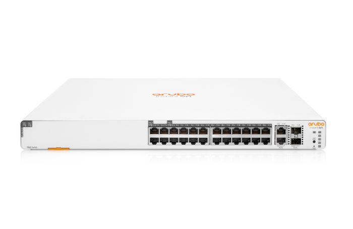 HPE Aruba Instant On 1960 24G 20p Class4 4p Class6 PoE 2XGT 2SFP+ 370W Switch (JL807A)