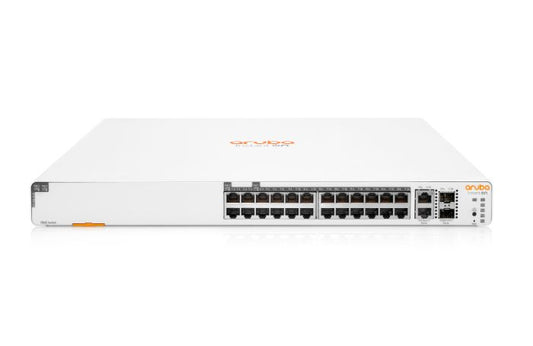 HPE Aruba Instant On 1960 24G 20p Class4 4p Class6 PoE 2XGT 2SFP+ 370W Switch (JL807A)