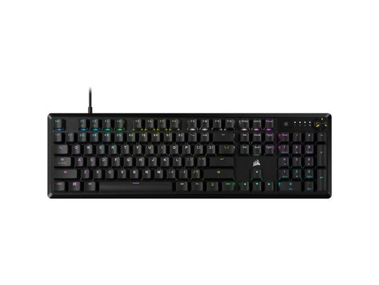 Corsair Optical-Mechanical Gaming Keyboard K70 Core Red linear with Polycarbonate Keycaps GR-Layout — CH-910971E-NA
