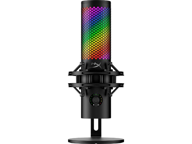HyperX QuadCast 2 S USB Microphone — RGB Lighting — Black — 9A273AA