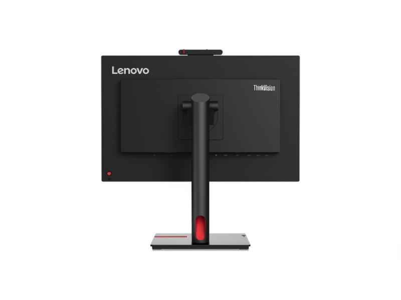 Monitor Lenovo ThinkVision T24v-30 23.8'' FHD IPS, Slim Bezel, HDMI, Display Port, VGA, Height adjustable, Webcam, Speakers, 3 Years Warranty 63D8MAT3EU