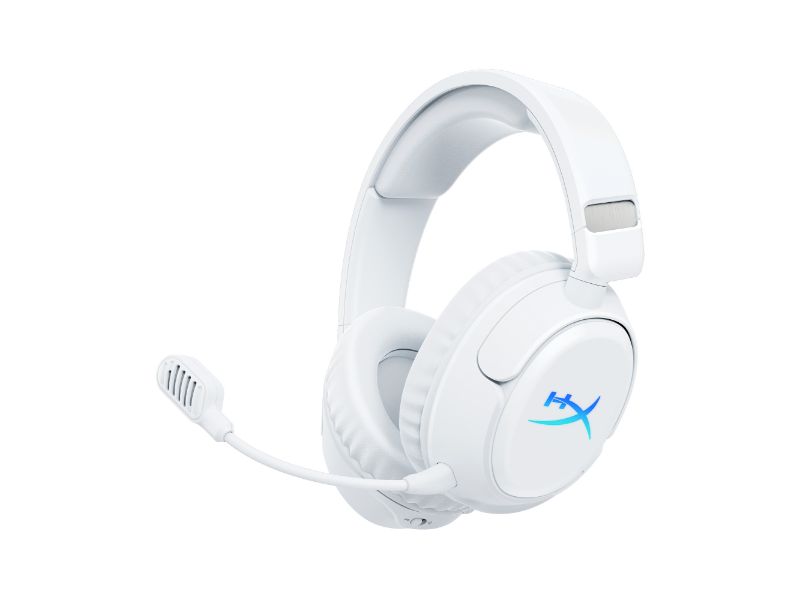 HyperX Cloud Flight 2 Wireless Over Ear Gaming Headset White — B5VC5AA