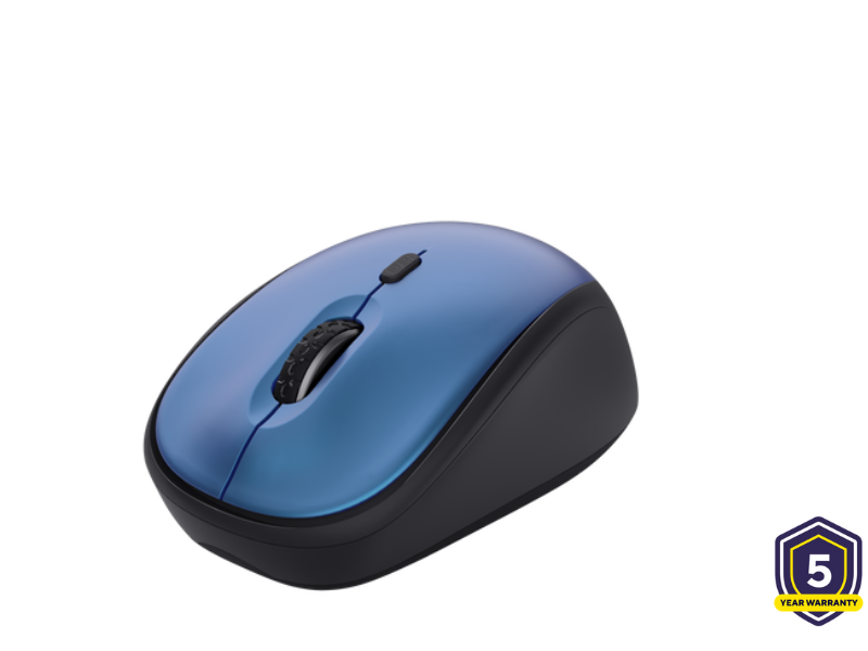 TRUST YVI+ WIRELESS MOUSE ECO BLUE 24551