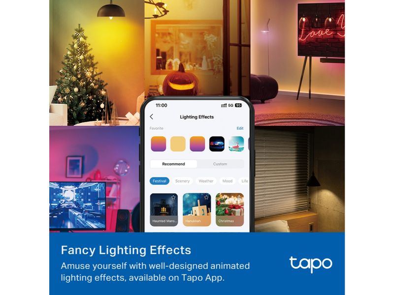 TP-Link Tapo L430C Smart Light Bulb Multicolor (Tapo L430C(4-PACK))