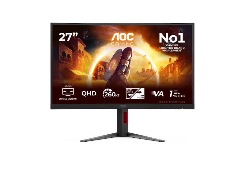 Monitor AOC CQ27G4Z2/27''-QHD-VA-260Hz/Curved — CQ27G4Z2