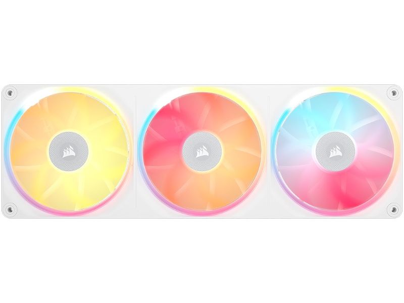 Corsair Case Fan LX360 RGB Uni Frame WH — CO-9051066-WW