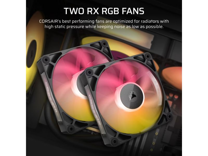 CORSAIR AIO Cooler TITAN RX 240 iCUE BLK
