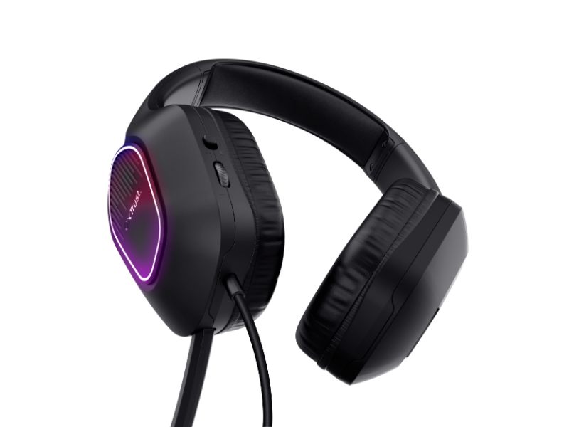 GXT416 ZIROX LED HEADSET BLK