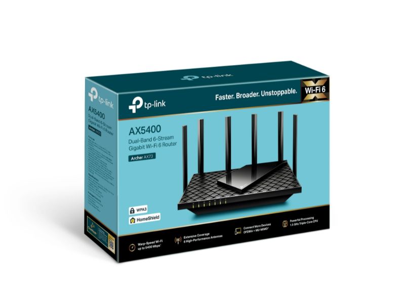 WIRELESS ROUTER TP-LINK Archer AX73