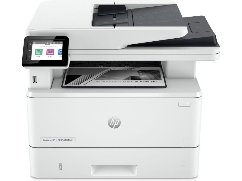 HP LaserJet Pro MFP 4102dw Printer — 2Z622F