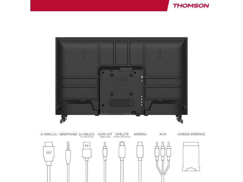 TV Thomson Basic 32" HD 32HD2S13
