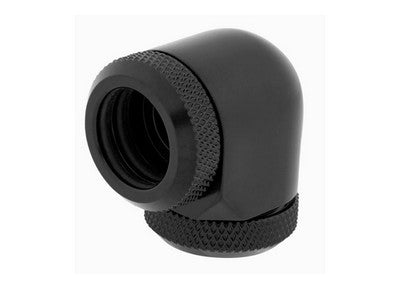 CORSAIR HYDROX FTG HRD XF 90° BLK 2P 14