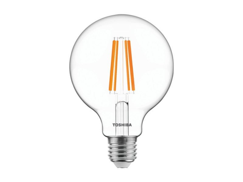 TOSHIBA LED FILAMENT G95 E27 8.5W 2700K
