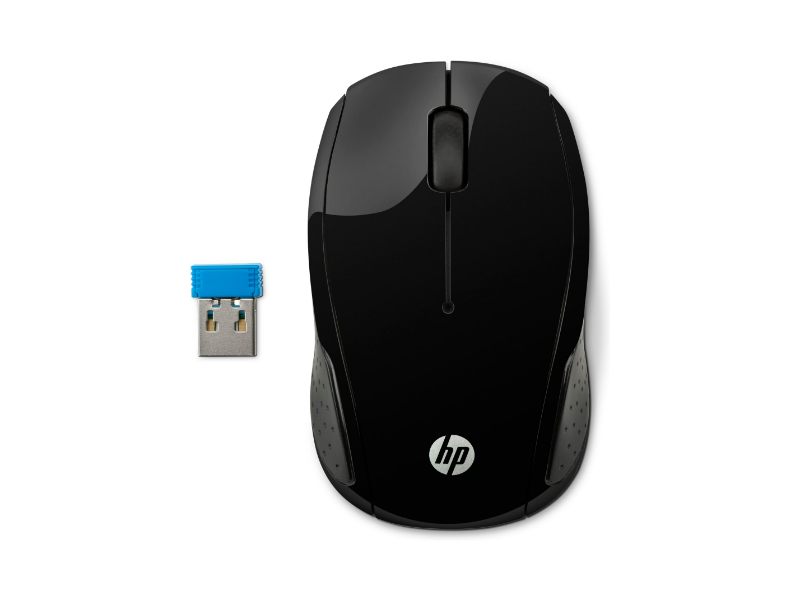 HP 200 Black Wireless Mouse X6W31AA