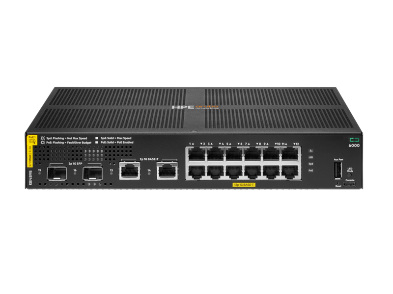 HPE ANW 6000 12G CL4 2F 139W Sw — PN R8N89B
