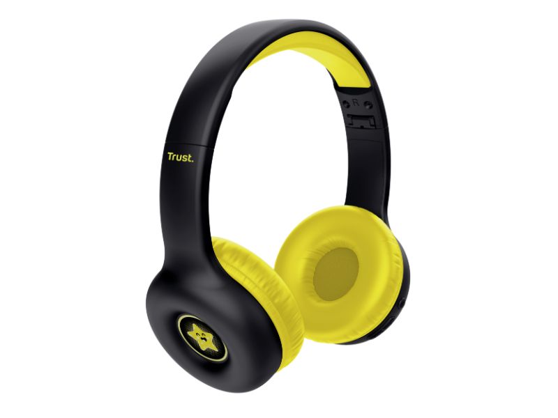 Trust headphones NOUNA KIDS wireless black 25405