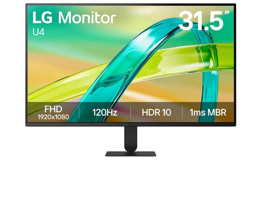 Monitor LG 32U401B-B/31.5-FHD-VA-120Hz/3500:1 Contrast — 32U401B-B