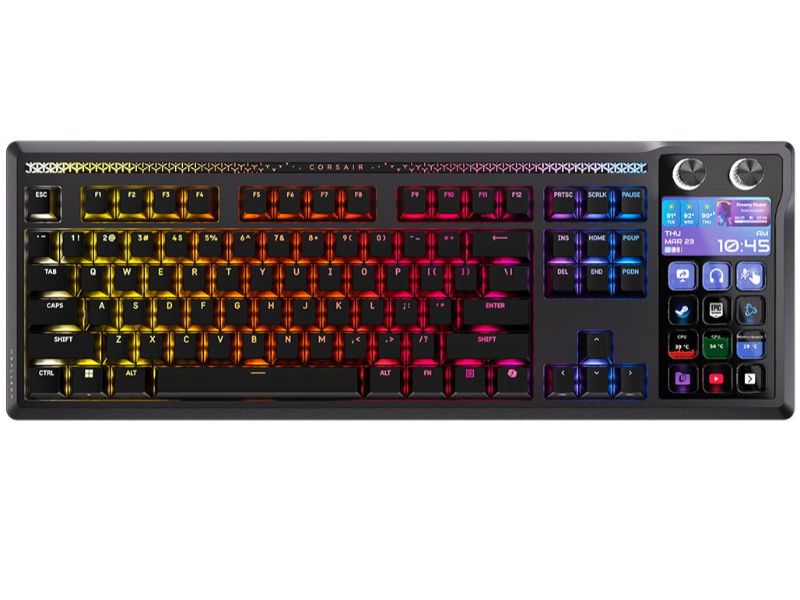 CORSAIR Keyboard GALLEON 100 SD (RGB, MLX Pulse Linear, PBT)