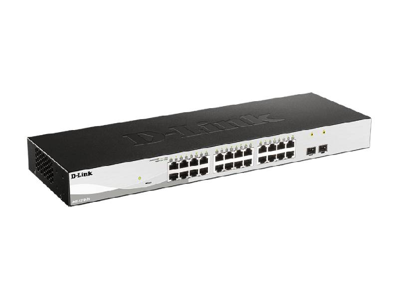 D-Link Switch 26-port Smart+ Managed Gigabit (DGS-1210-26)