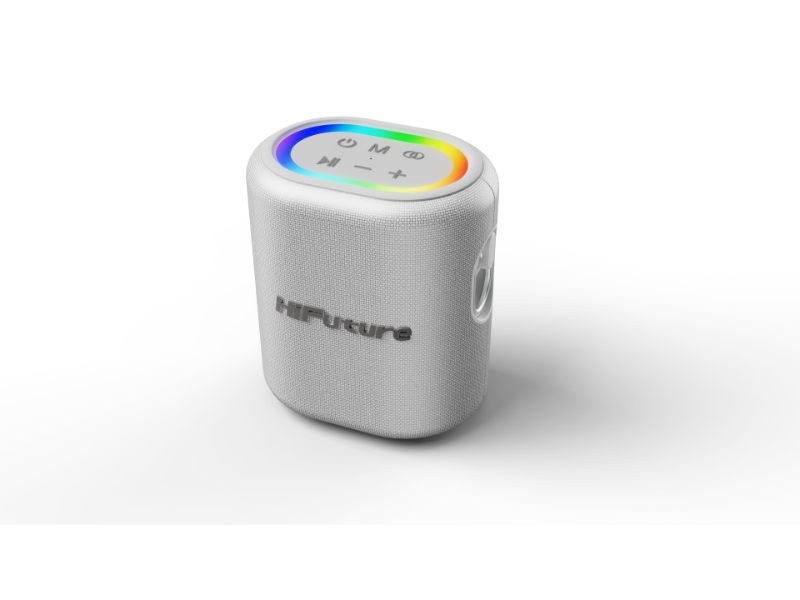 HiFuture Vocalist100 Silver Party Bluetooth Speaker