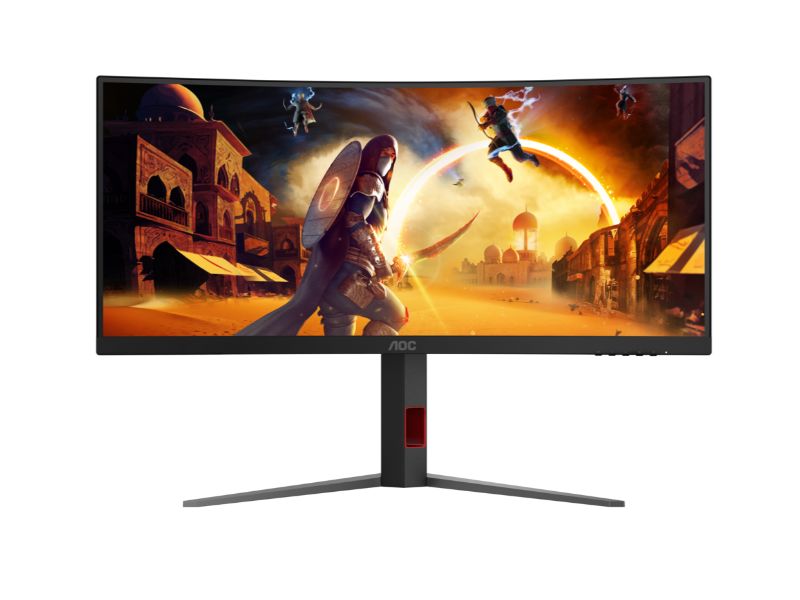 Monitor AOC CU34G4 / 34''-3440x1440-VA-180Hz-1ms / Curved — CU34G4/BK