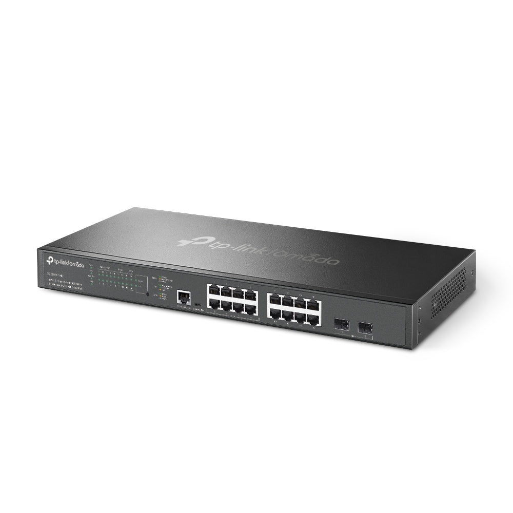 Tp-Link Omada 16-Port 2.5G and 2-Port 10GE SFP+ L2+ Managed Switch with 8-Port PoE+ (SG3218XP-M2)