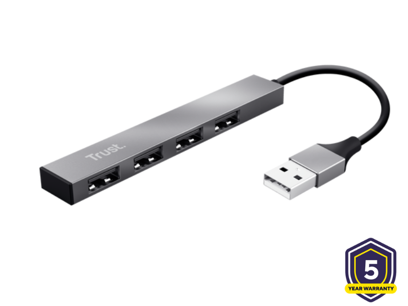 HUB USB TRUST HALYX MINI 4XUSB2.0 23786