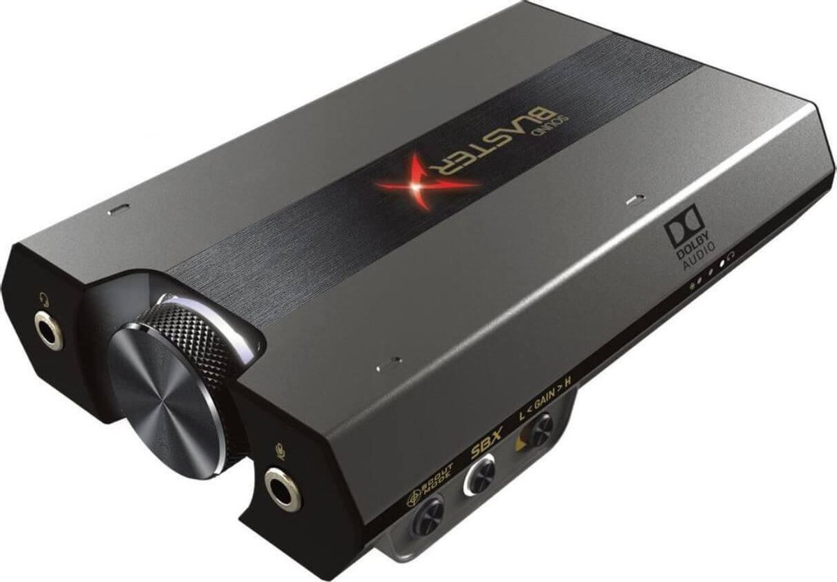 CREATIVE Εξωτερική Κάρτα Ήχου Sound BlasterX G6 — Type-C