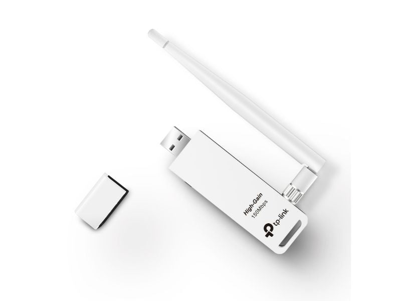Tp-Link 150Mbps High Gain Wireless USB Adapter (TL-WN722N)