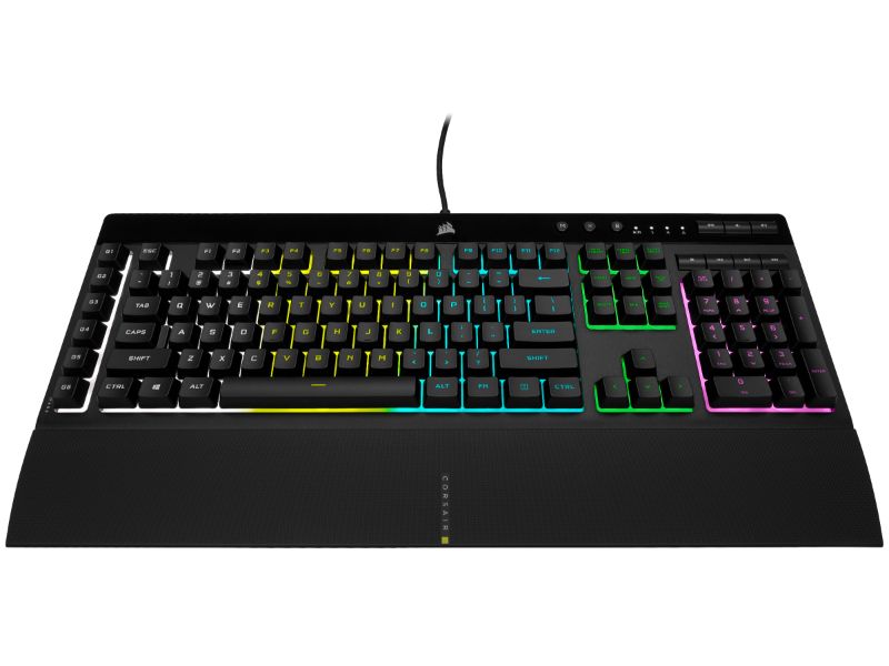 Corsair Wired Gaming Keyboard K55 PRO RGB — GR Layout — Black — CH- 9226765-GR2