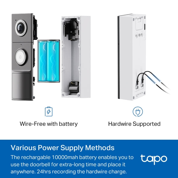 TP-LINK TAPO D235 SMART DOORBELL CAMERA KIT