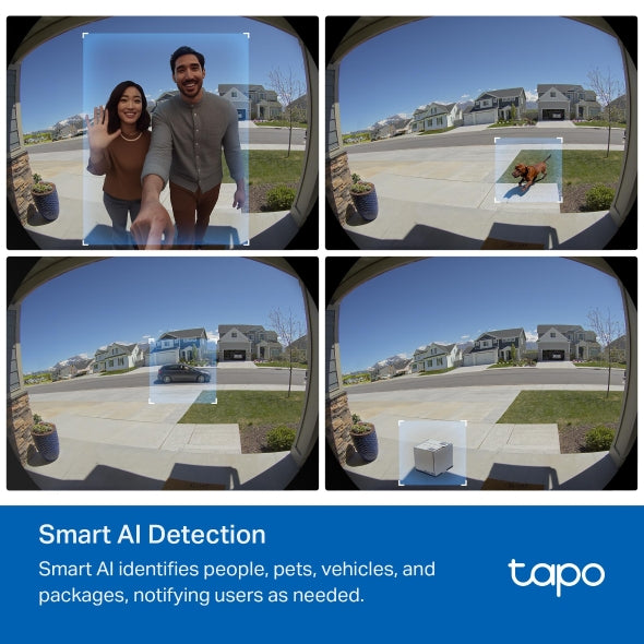 TP-LINK TAPO D235 SMART DOORBELL CAMERA KIT