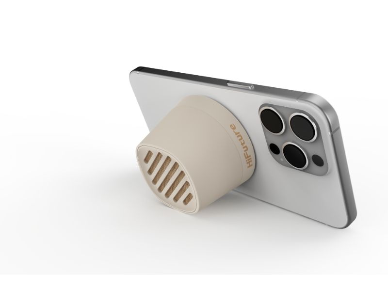 HiFuture Mega S Latte Portable Bluetooth Speaker