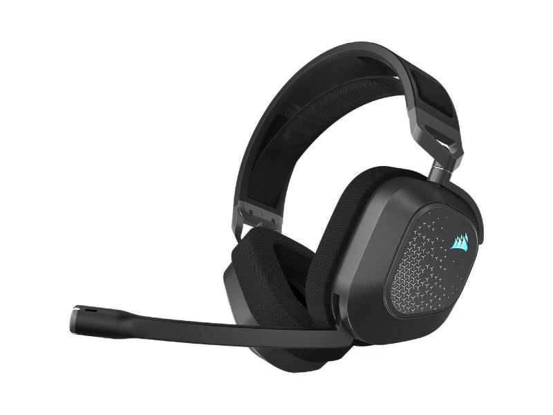 CORSAIR Headset HS80 MAX v2 Wireless (Dolby Atmos, RGB, Steel Grey)