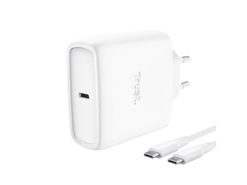 MAXO 65W USB-C GaN Charger White — PN 25524