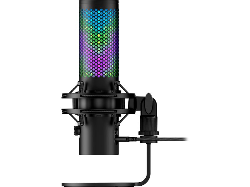 HyperX QuadCast 2 S USB Microphone — RGB Lighting — Black — 9A273AA