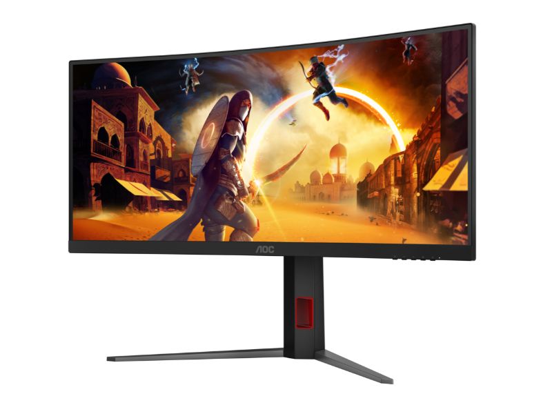Monitor AOC CU34G4 / 34''-3440x1440-VA-180Hz-1ms / Curved — CU34G4/BK