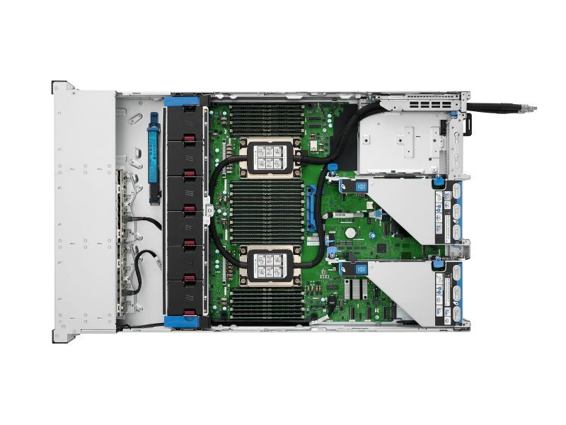 HPE ProLiant DL380 Gen11, 16-Core, 64GB, 2 x 2.4TB HDD, 2 x 1000W — P77235-425