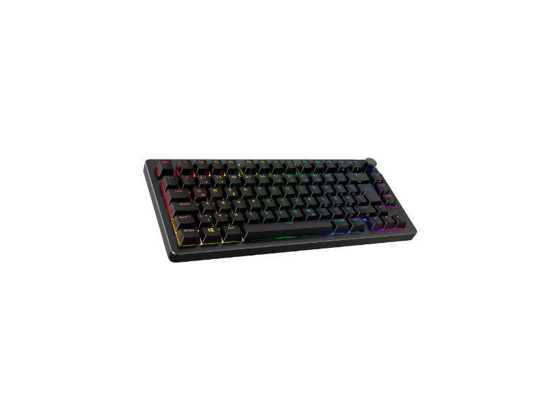 HyperX Alloy Rise 75 Mechanical Gaming Wireless Keyboard (US Layout) — Black -91Y91AA