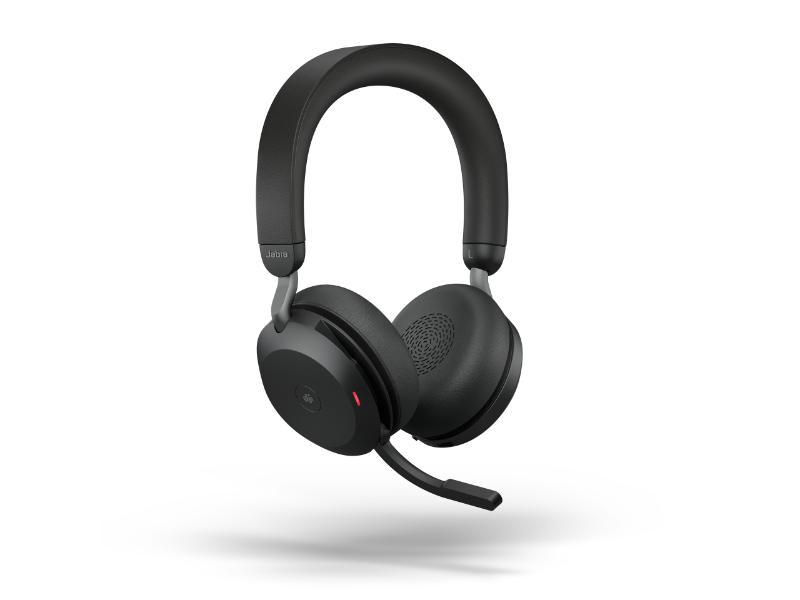 Jabra Evolve2 75 Headset ANC MS Teams USB-A / Bluetooth adapter Bluetooth (27599-999-999)