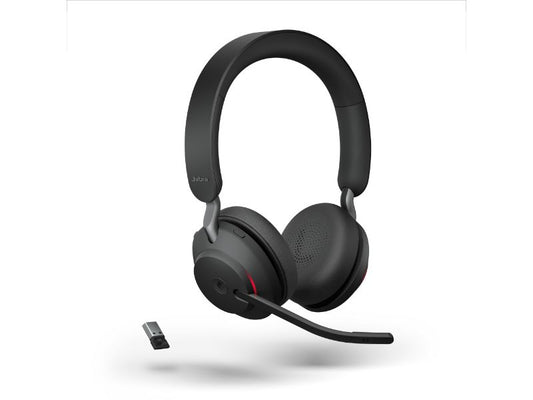 Jabra Evolve2 65, MS Teams Stereo USB-C Bluetooth adapter / Bluetooth (26599-999-999)
