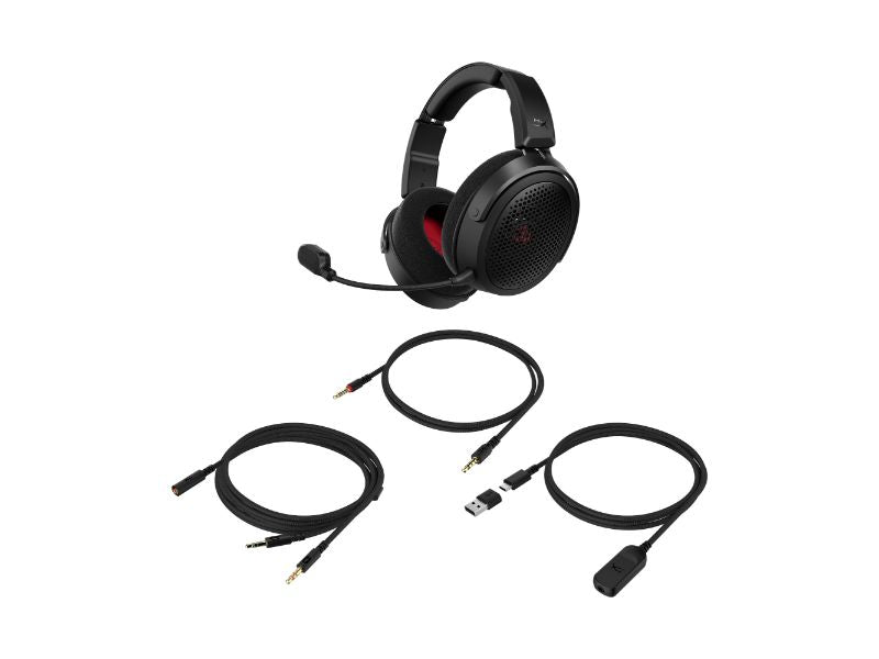 HyperX Cloud Alpha Over Ear Wired Air Open-Back Gaming Headset Black- D14ZCAA