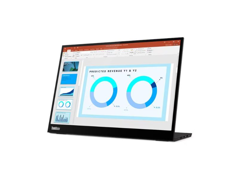 Monitor Lenovo Thinkvision M14d 14'' IPS FHD/ USB-C/3Y Warranty 63AAUAT6WL