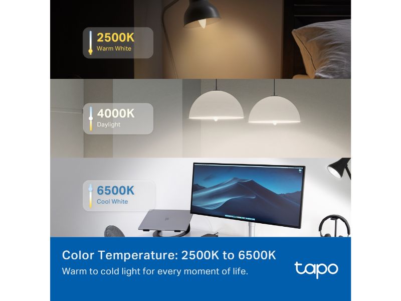TP-Link Tapo L430C Smart Light Bulb Multicolor (Tapo L430C(4-PACK))