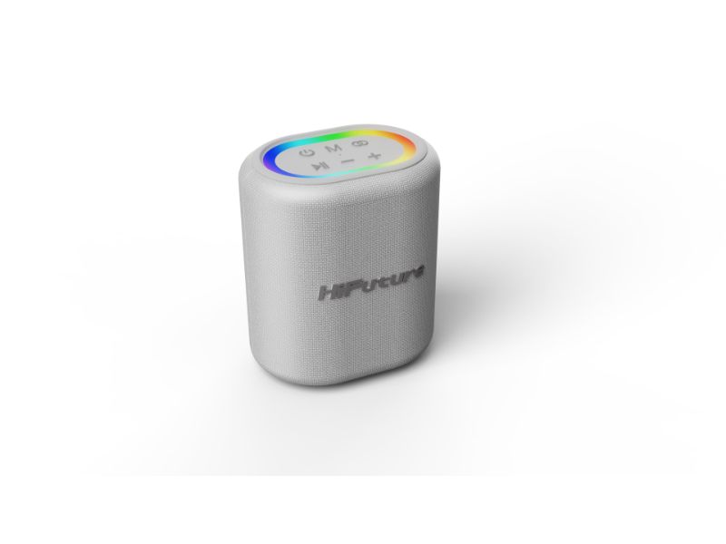 HiFuture Vocalist100 Silver Party Bluetooth Speaker