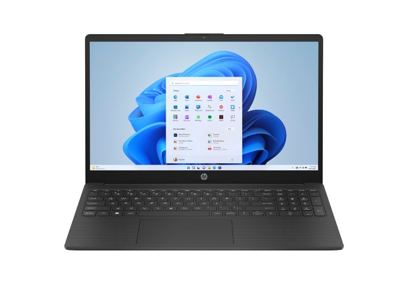 Laptop HP 15-fd0001nvx/15.6''HD/N150/4GB/128GB/Win 11 Home/3Y/ E53BTEA