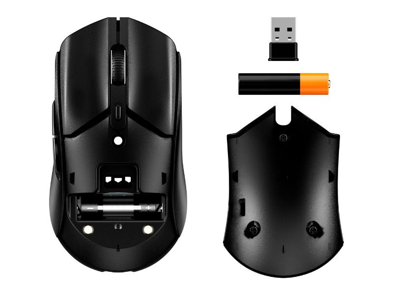 HyperX Pulsefire Haste 2 Core Wireless Gaming Mouse — Black/Black — 8R2E6AA